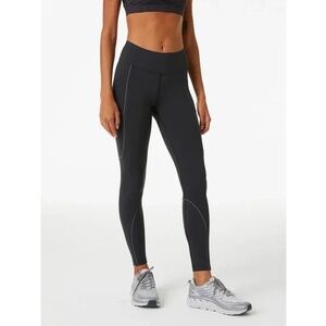 Outdoor Voices Frostknit 7/8 Leggings in Black/Grey